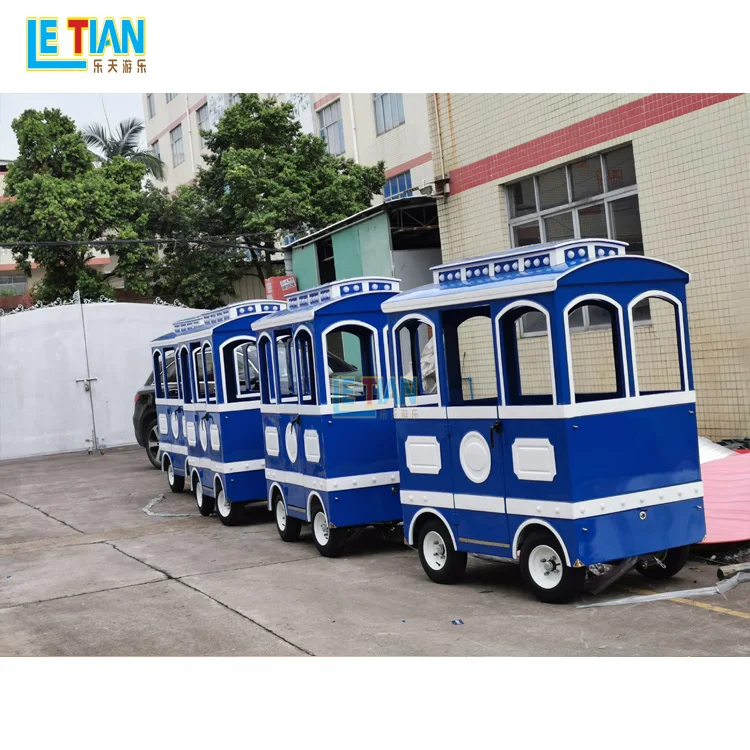outdoor kiddie rides backyard small tourist train amusement park equipment electric sightseeing trains for sale