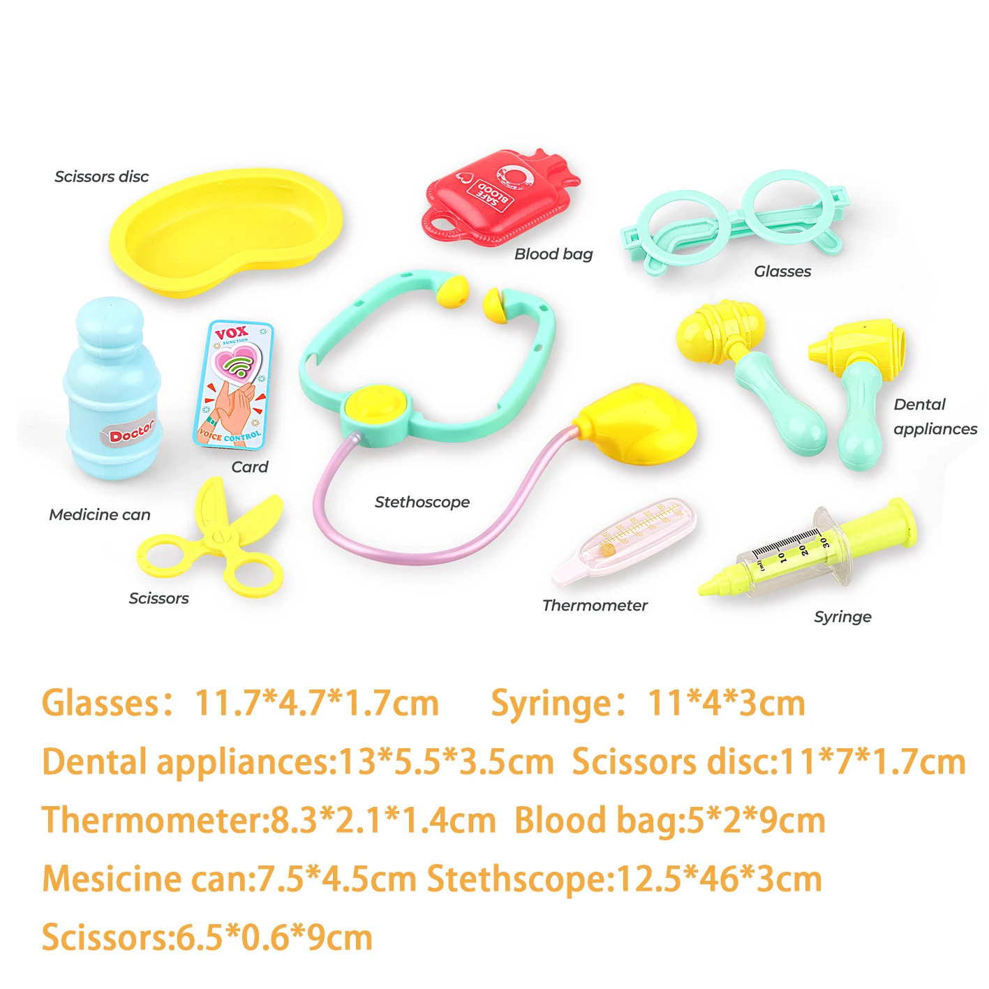Лидер продаж, детская медицинская игрушка, активируемая йойсом собака с голосовой активацией, медицинский комплект для собак
