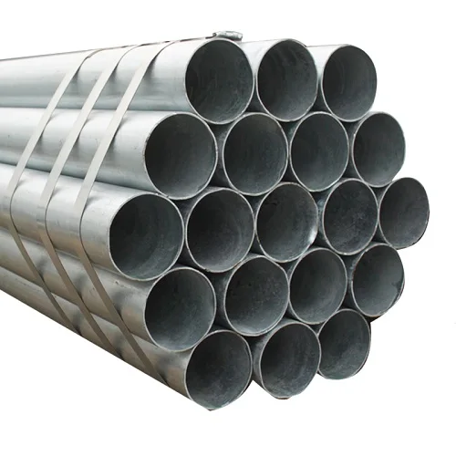 Низкая цена ASTM A53 оцинкованная Q235 Q345 горячеоцинкованная Gi труба с полым сечением круглая