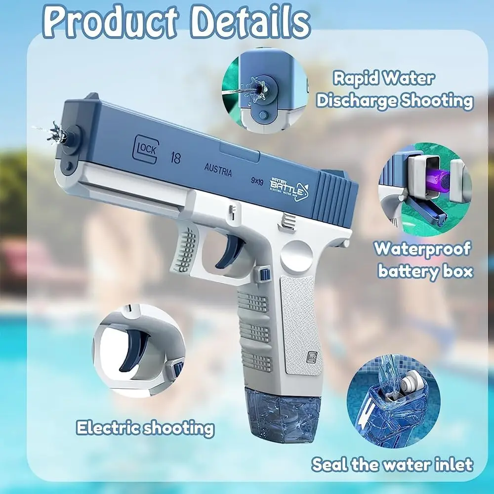 Продажа водяных пистолетов