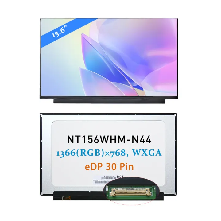 Панель ЖК-дисплея NT156WHM-N44 узкой каймой ноутбук дисплей ЖК-экран Замена 15,6 дюймов 30 Pin