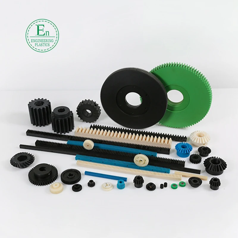 
Custom CNC machining plastic worm motor POM mechanical parts injection molding precision transmission nylon gear rack 