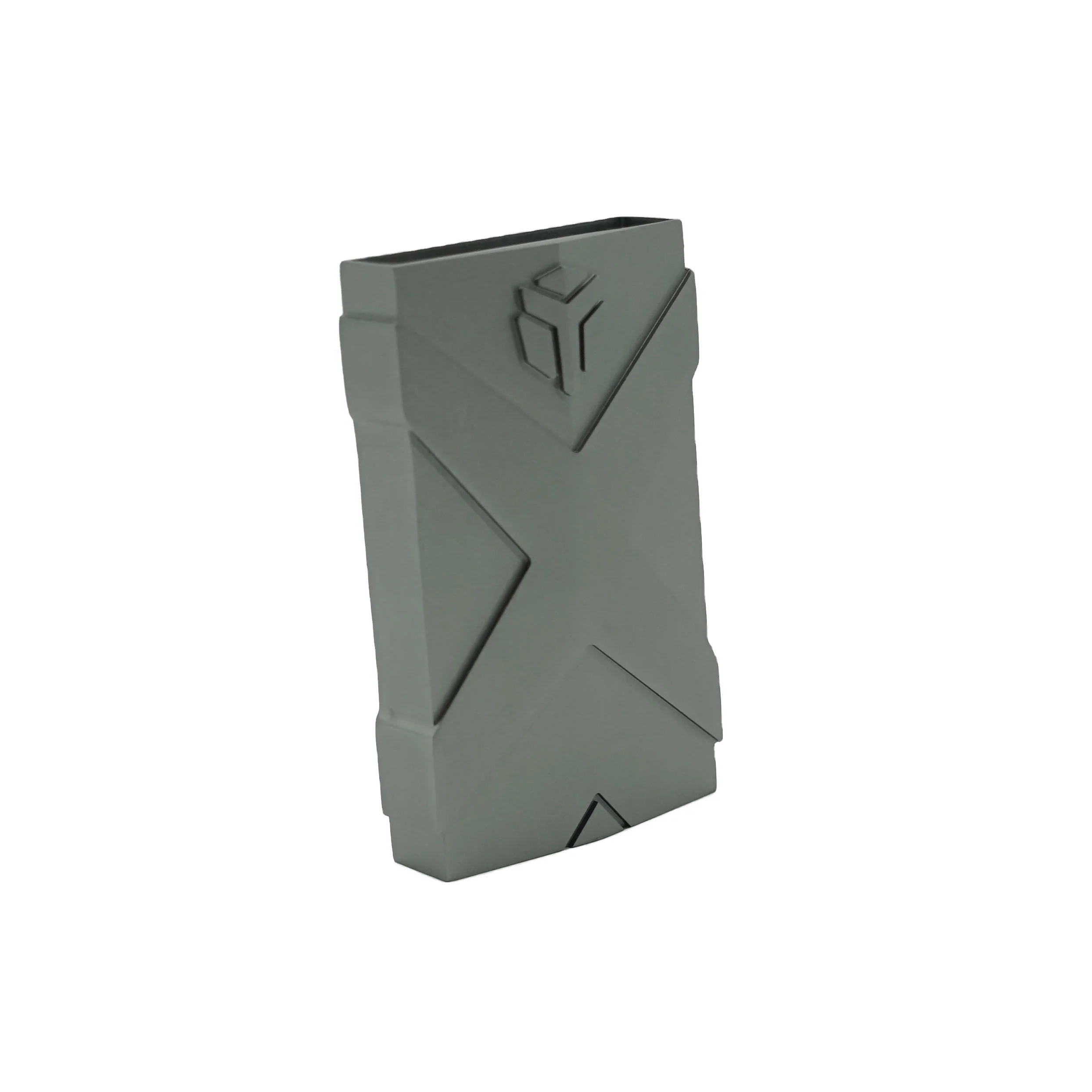 Custom manufacturer Low MOQ Lightweight Aluminum Enclosure for External Hard Drive