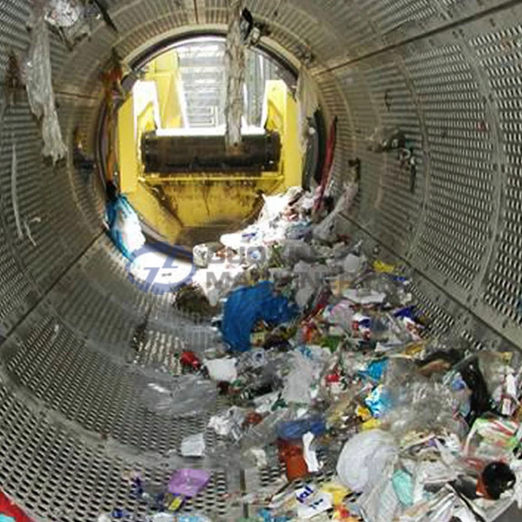 Municipal urban waste sorting equipment solid waste separator processing recycling machine msw sorting line