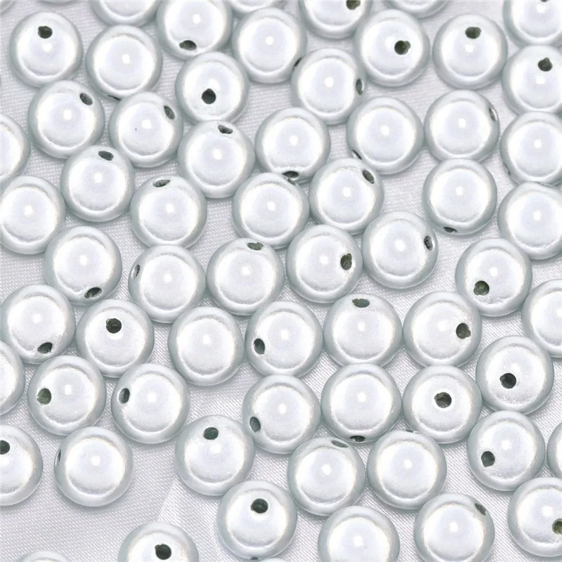 4/5/6/8/10/12/14/16/18/20mm reflective light bulb beads 3D Illusion Miracle Magic Beads dream acrylic beads for Jewelry Making