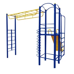 Оборудование для фитнеса и развлечений на открытом воздухе, комбинация бара обезьяны и слайдера