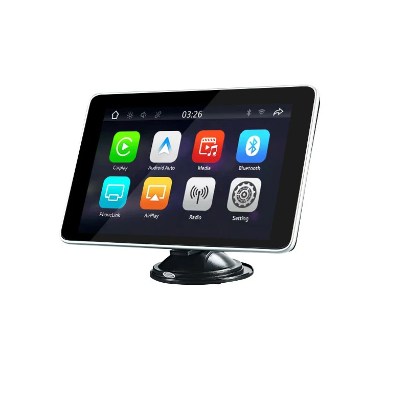 7  Upgrade 7.5 Inch Android Auto Wireless Monitor Screen Display Portable Apple Carplay Box All Cars