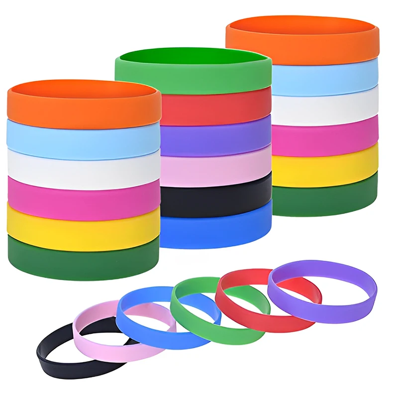 Fashionable Customizable Diy Silicone festival Silicone Wrist Band Silicone Wristband
