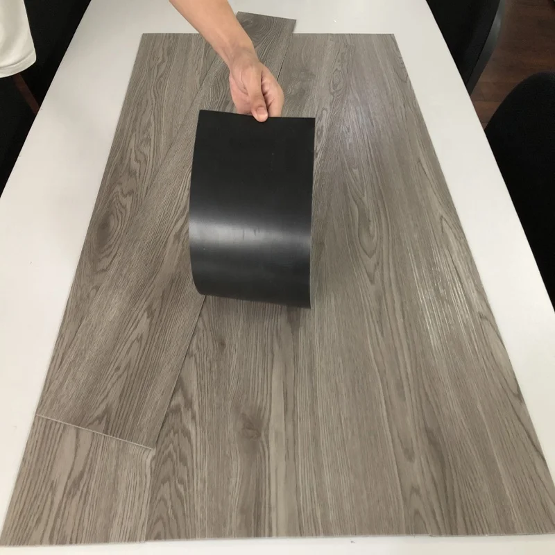 SYSUN waterproof indoor decoration diy wood grain self adhesive lvt plastic pvc vinyl flooring tile