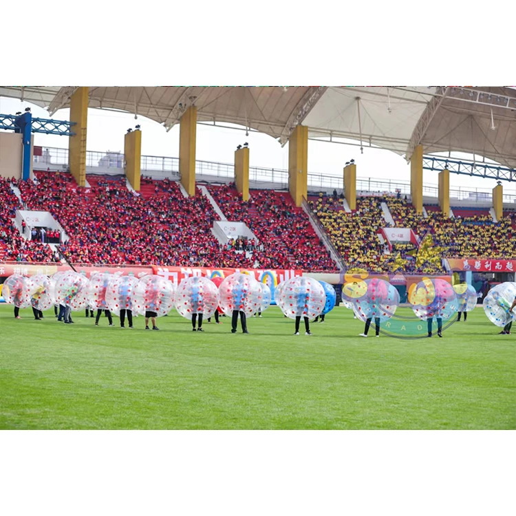 outdoor sport game adult inflatable bubble football bumper ball