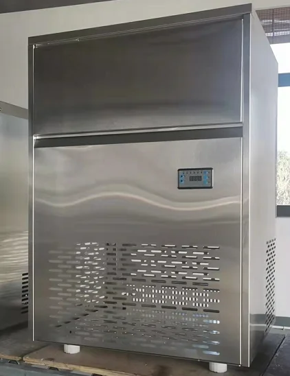 Долговечная коммерческая машина для производства кубиков льда из нержавеющей стали