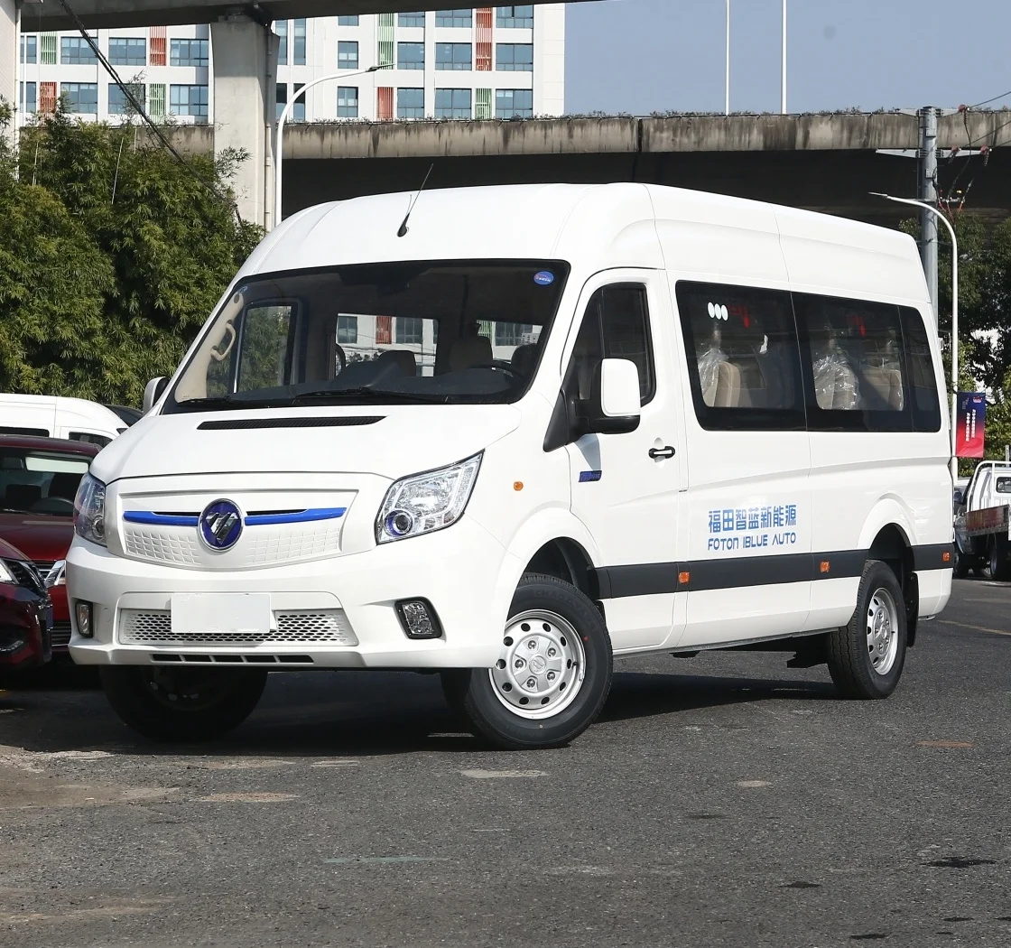 Brand New Foton Toano 17-Seater Electric Mini Passenger Bus with New Energy Lithium Battery LHD Steering-City Buses on Sale