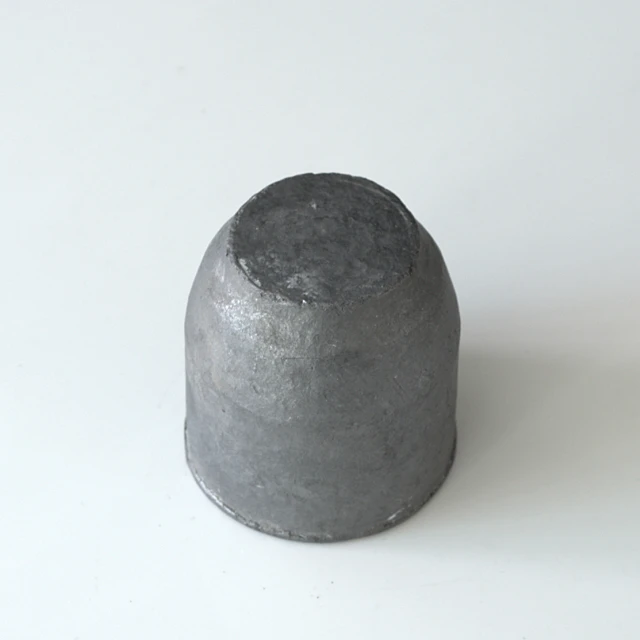 Clay graphite silicon carbide crucible for melting cast iron