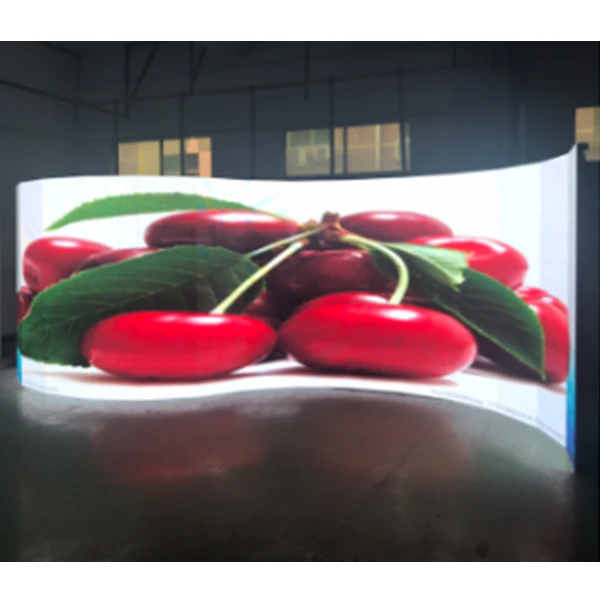 TY P1.56 small pixel pitch surface 3D effect immersive experience modern exhibition hall Flexible led display