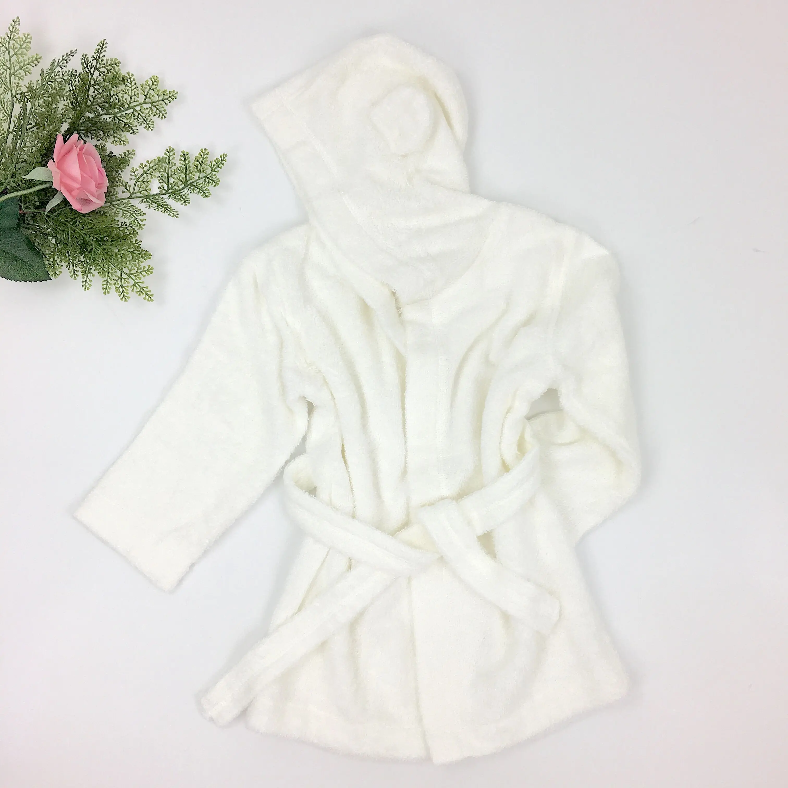  Good Feeling Custom Organic Bamboo Baby Bath Robe Wholesales Kids