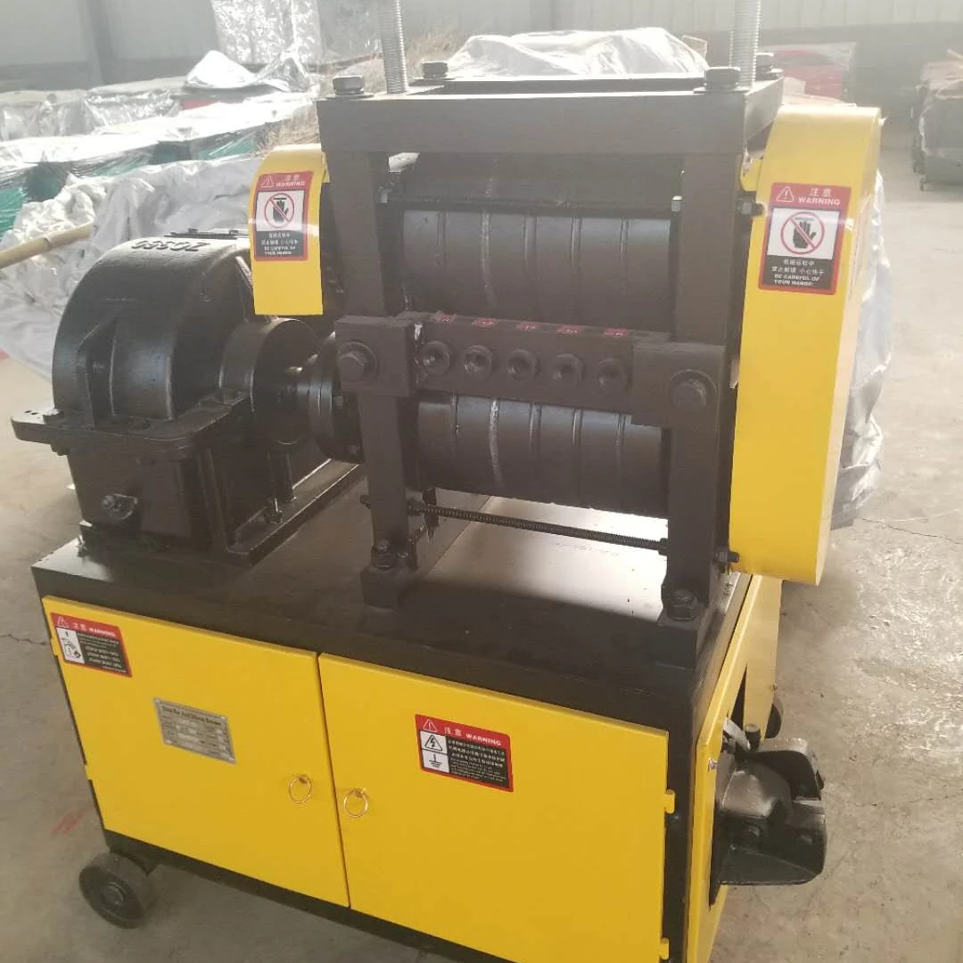 Автоматическая машина для выпрямления металлических стержней используемая