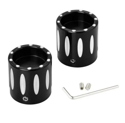 For Harley Davidson Parts Spare Parts Motorcycle Aluminum Cnc Cutting Front Axle Bolt Motorcycle Cap Nut Cover