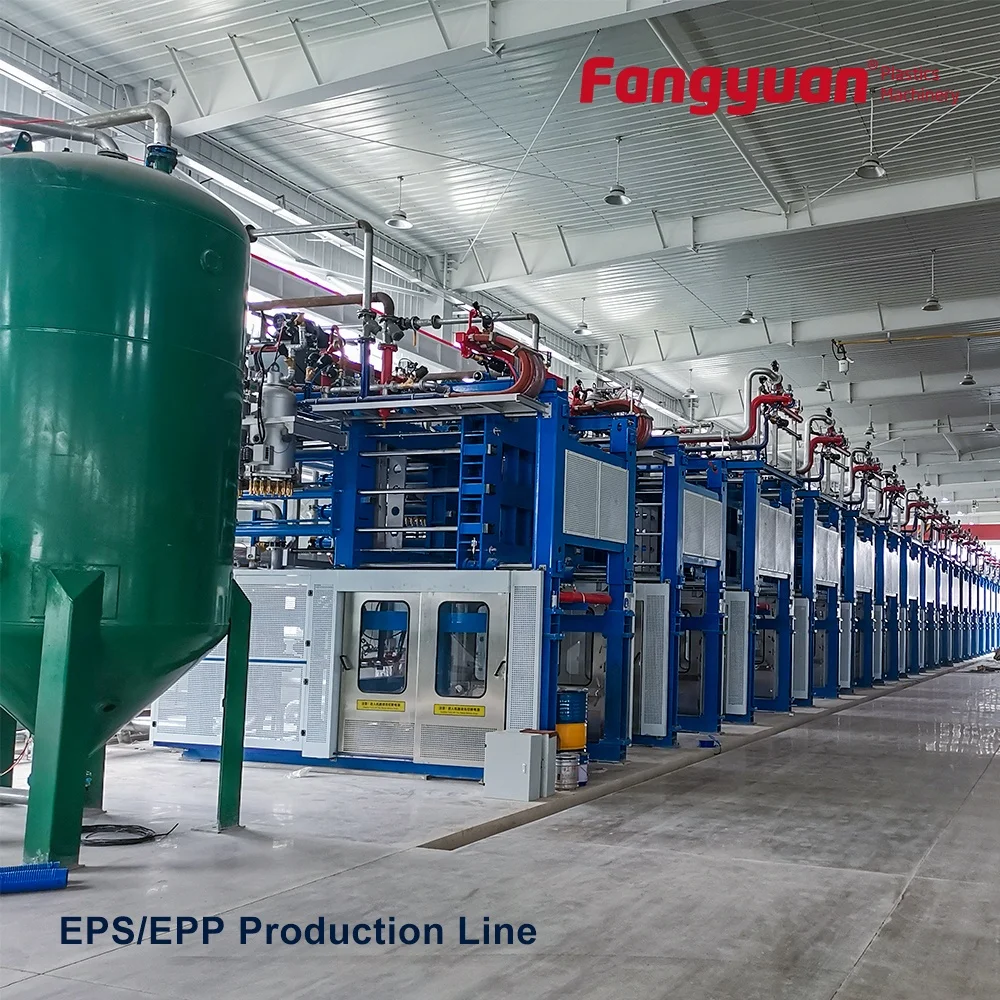 Fangyuan vacuum expandable polypropylene packing box molding machine