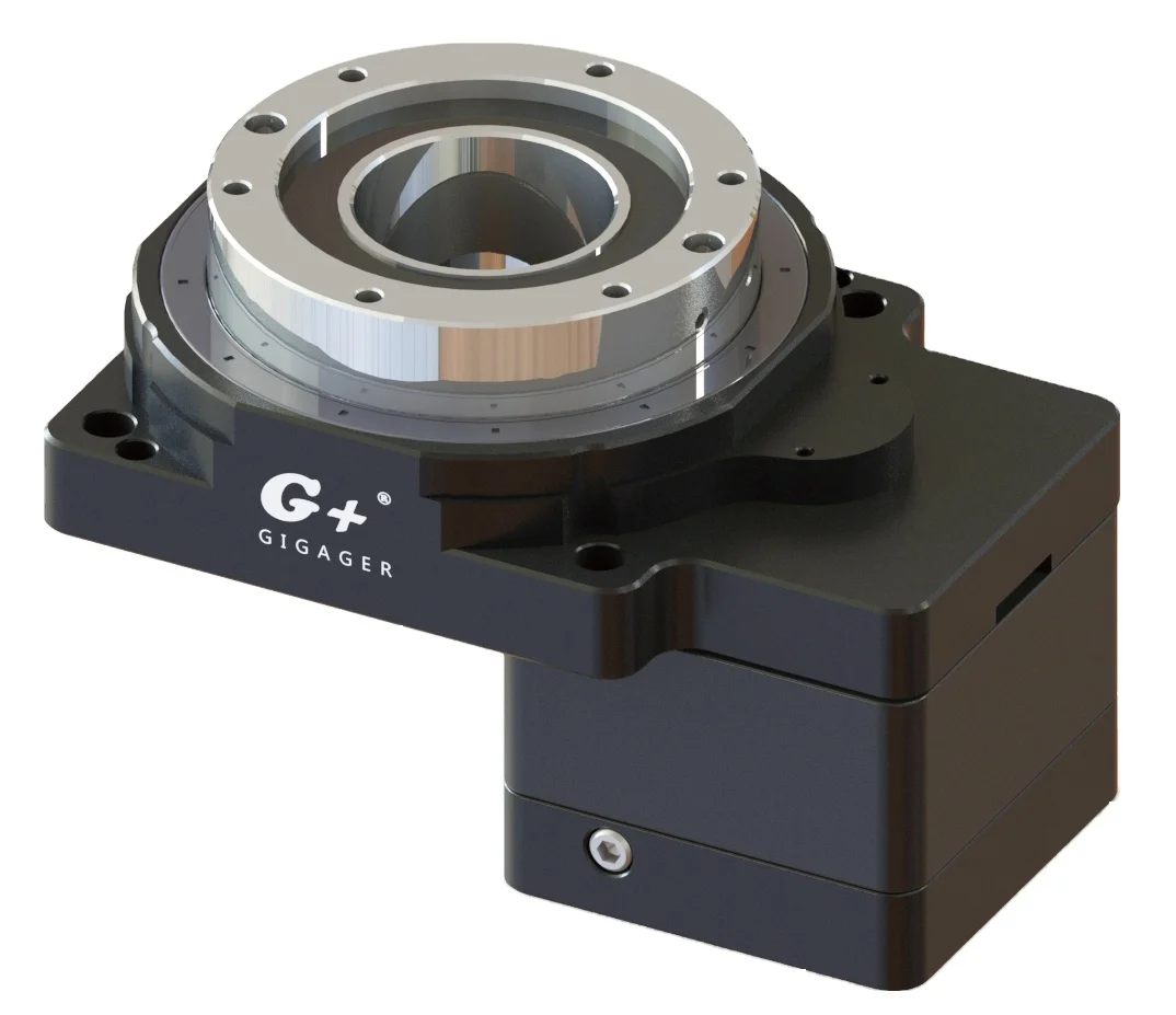 60MM  Nema 42 or 100W Servo Motor hollow Shaft Helical Gearbox GSN60 1:5  1:10  Rotary Table