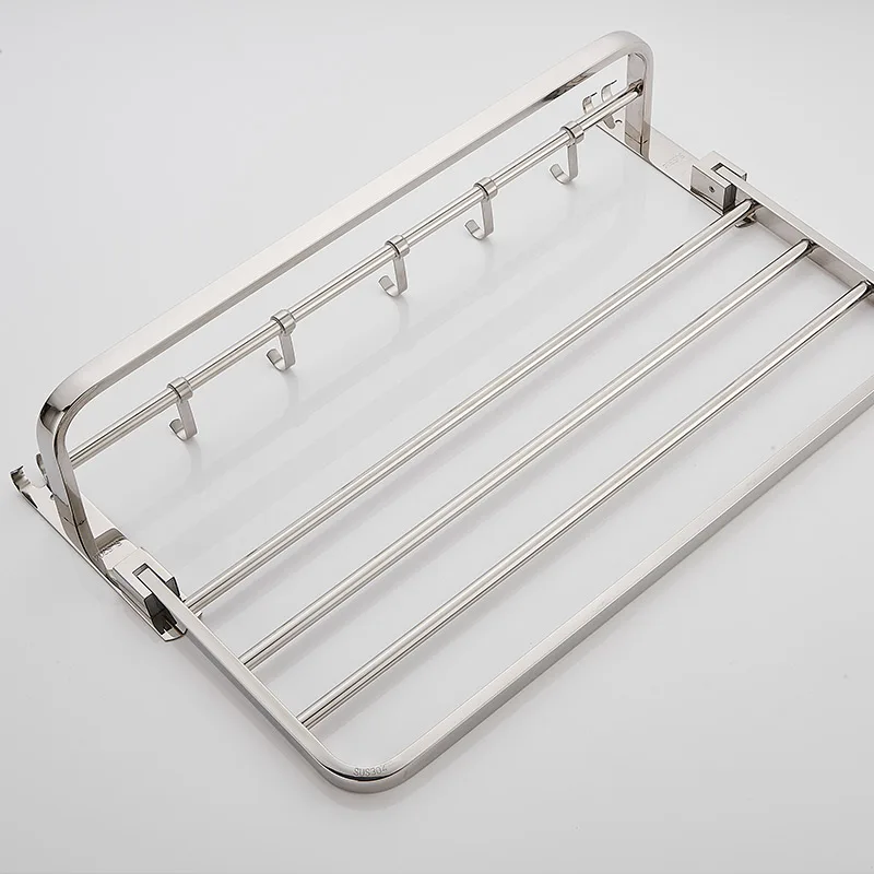 
304 Stainless Steel Towel Shelf Bathroom Towel Rack Bathroom Stainless Steel Towel Racks 
