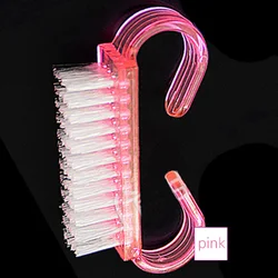 Nail SunShine  Manicure Pedicure Nail Art Care Cleaning Tools Plastic Handle Small Nail Dust Brush