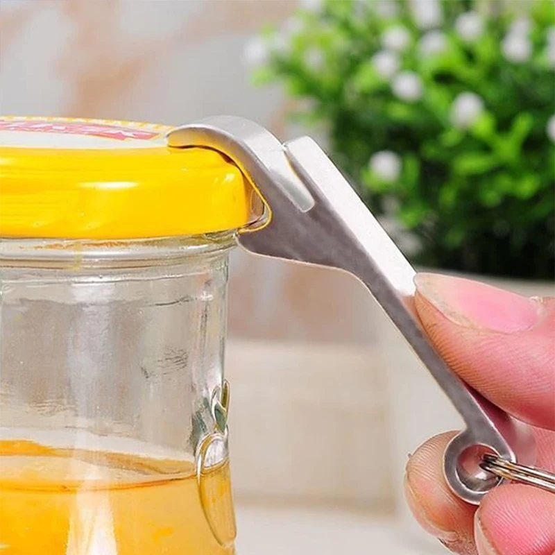 Free Customized Logo Portable Beer Bottle Opener Metal Bottle Opener Keychain with Your Logo