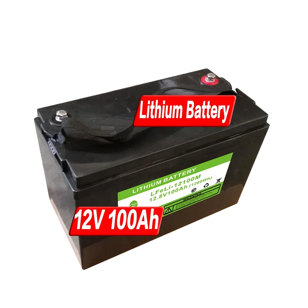 Янцзы 100% DOD 12v 100ah многократного цикла глубокого заряда-разряда литиевая батарея литий-ионная для машины
