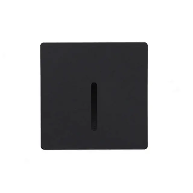 Утопленная светодиодная лестничная лампа, круглая квадратная 3 Вт, настенная угловая лампа, Ступенчатая лампа для бетонной стены, лестничные ночные огни, AC85-265V