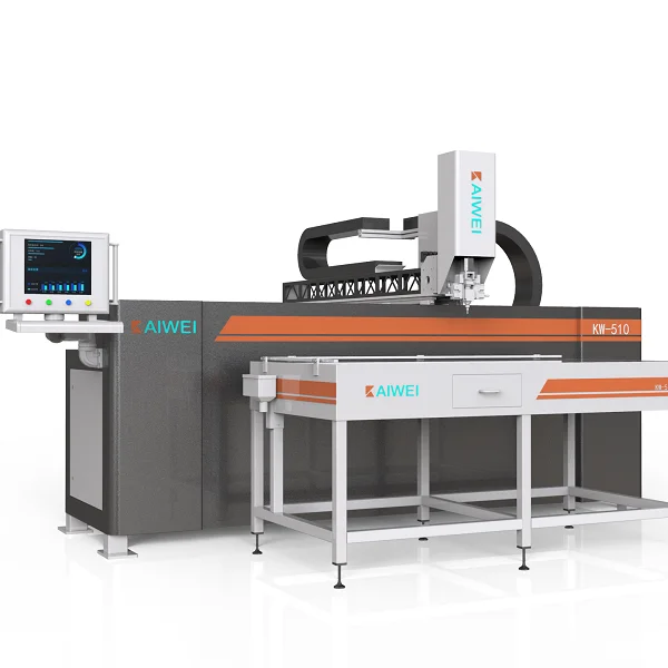 KW-510 Автоматическая молочной пены герметизирующий клей машина PU прокладка машина для изготовления полиуретана этиленового пропилен-каучука прокладки машина для вспенивания