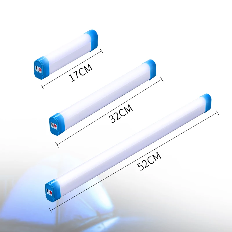 LED Emergency Light USB Rechargeable DC5V 20W 40W 60W for Home Power Outdoor Camping Light