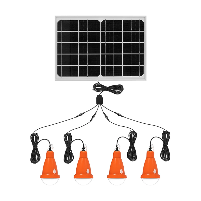 Smart Solar Remote Control Outdoor and Indoor Portable Camping Lighting Solar LED Flash hanging lamp solar light bulb