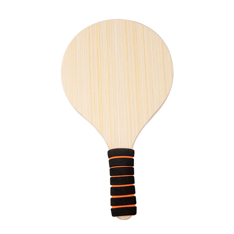 
China Alibaba Supplier promotional wooden beach tennis bat racket beach tennis rackets professional 