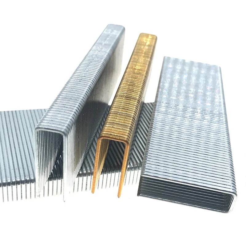 Hot Selling Galvanized Wire Standard U-Type Nail 16GA Furniture Staple