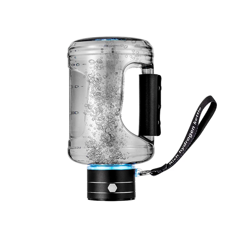 Portable 1.5L Hydrogen-Rich Water Cup H2 Rich Spe Pem Water Electrolyzer Hydrogen Generator Kettle