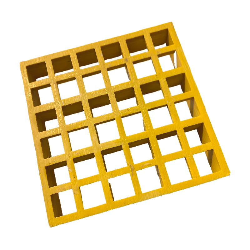 38*38mm 25*25mm Platform Walkway Fiberglass Grating Frp Molded Grating For Car Washing Floor