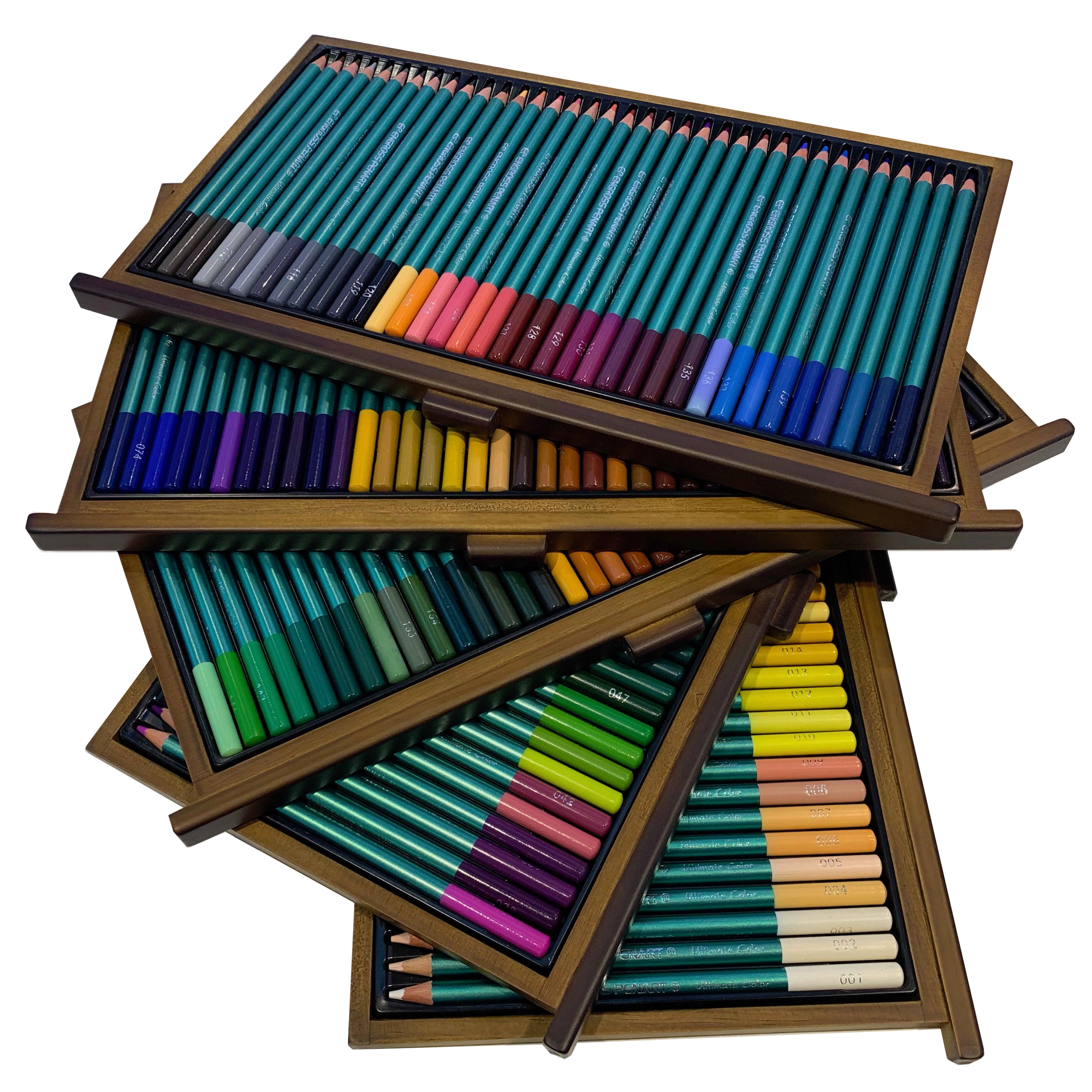 Custom Drawing Wax  Gold Painting Oil Colored Pencil 12 24 36 48 72 120 360 500  Color Set Pack Pencil for Adults