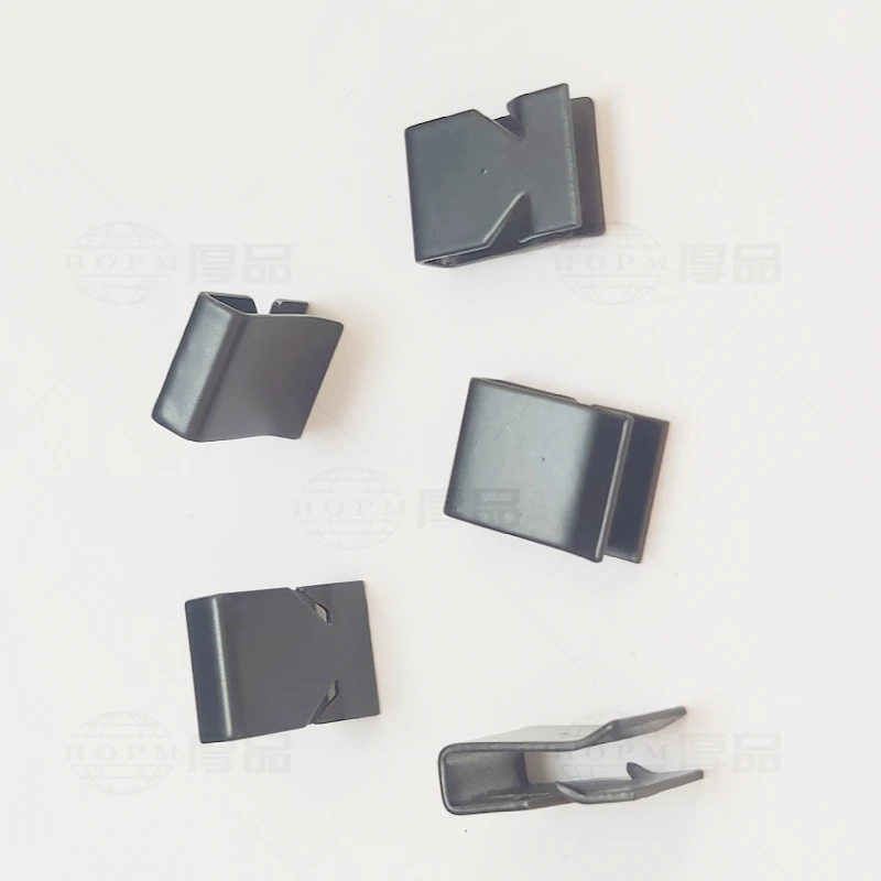 China Manufacturing 3g Black Rotor Balancing Pin Single Hook 65MN Material Spray Fan Balancing Clip