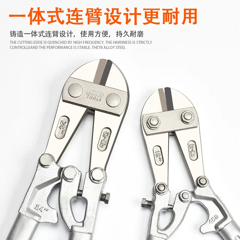 Wholesale of hardware tool chromium molybdenum manual steel wire rope cutters