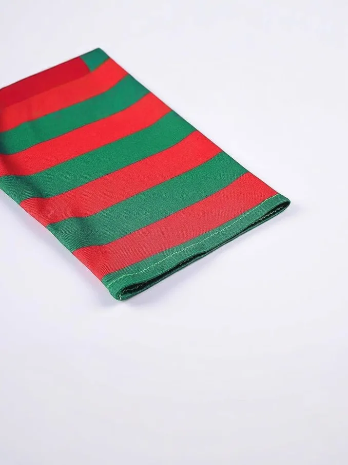 Baby Girl Halloween  ELF Cosplay Cute christmas red green bubble dress Costume Kid Halloween