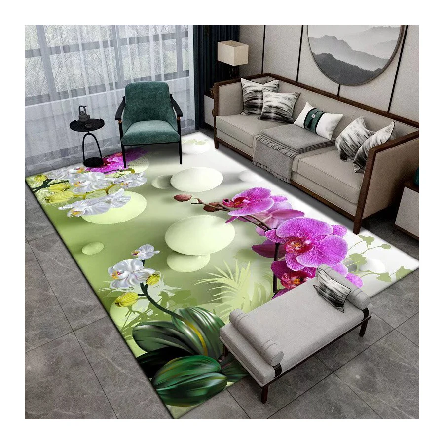 Jaune figures geometriques tendance nouveau design populaire aime tapis