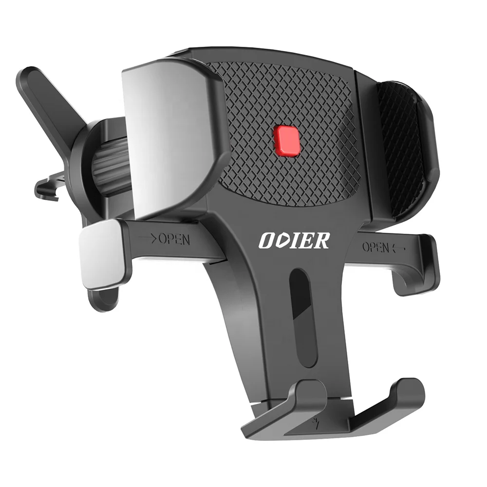 One-hand operation car phone holder mounting on air vents phone holder for car