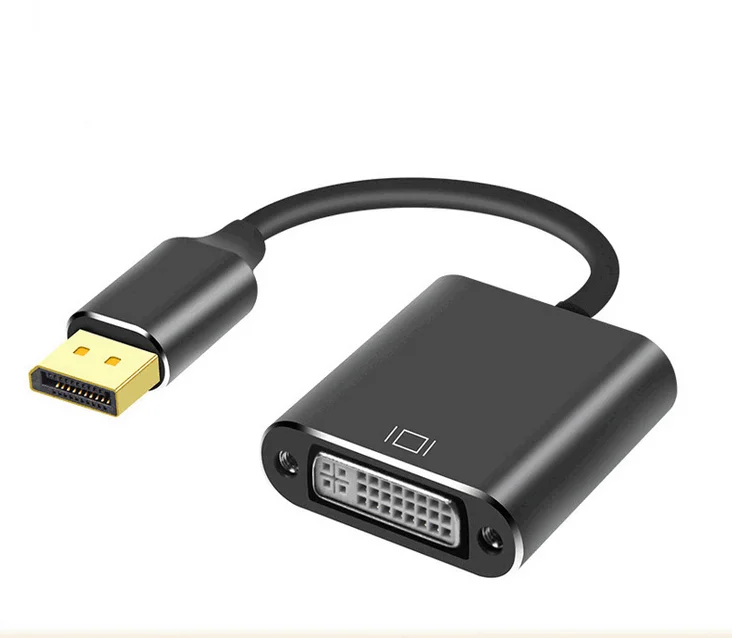 Factory Directly Sale Displayport Male to DVI 24+1P Female Adaptor Cable