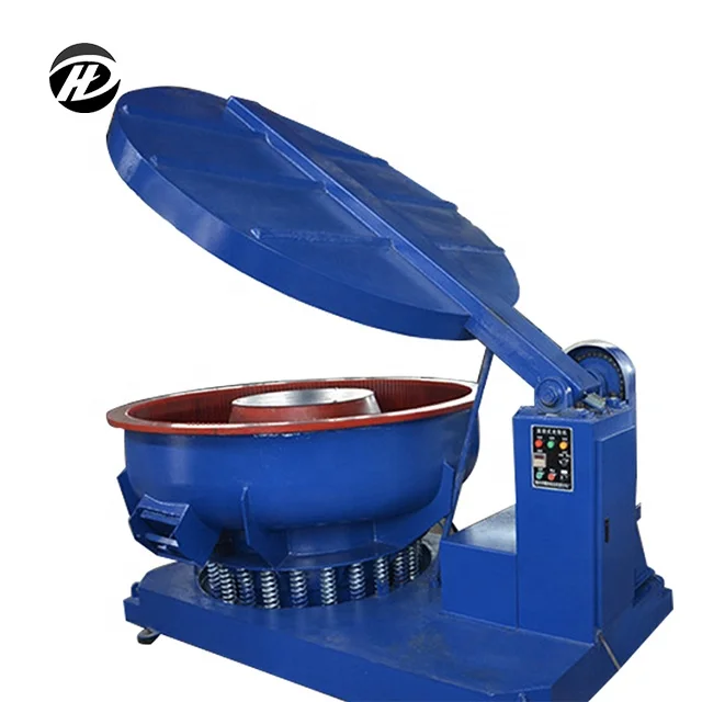 2020 New Design Polishing Finishing Grinding Deburring Vibratory Machine for Metal with Cover