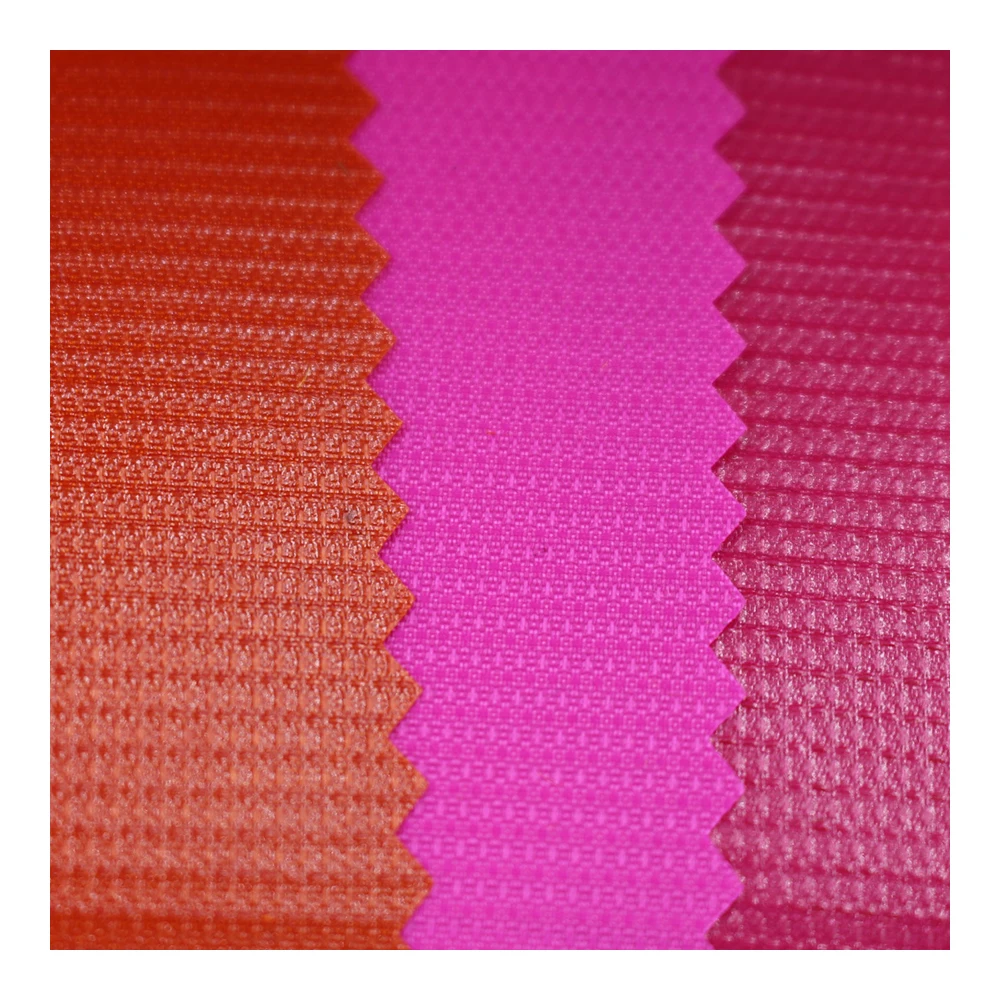 water resistant 210d nylon dobby  fabric with pu coated