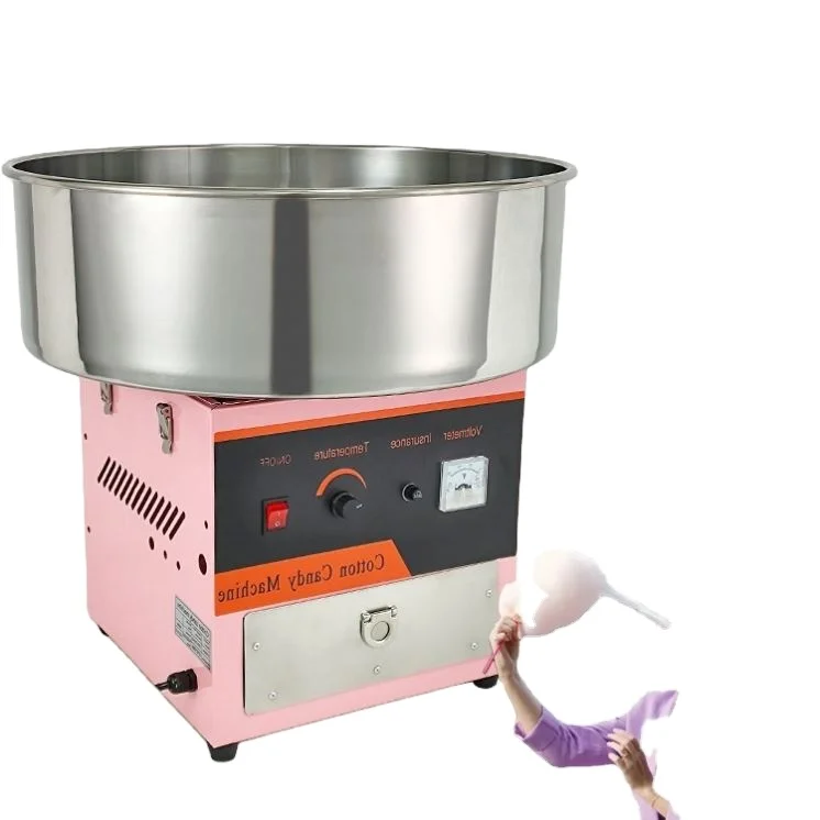 High Quality Flower Sugar Cotton Candy Floss Machine Maker Commercial Electric 110v 220v 50hz 60hz For Sale Cotton Candy Machine