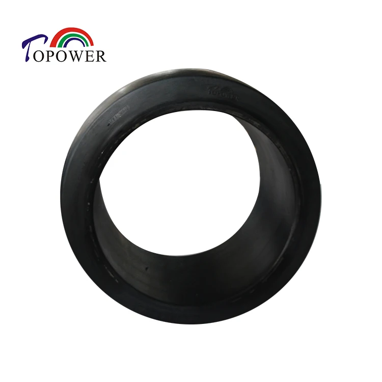 
High quality Topower press on solid tire 22x12x16 for milling machine 