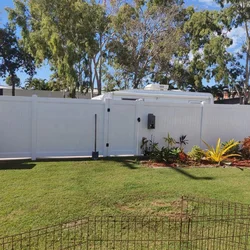 Worldwide Industries Served Vinyl PVC Fence Panels Wholesale For Garden