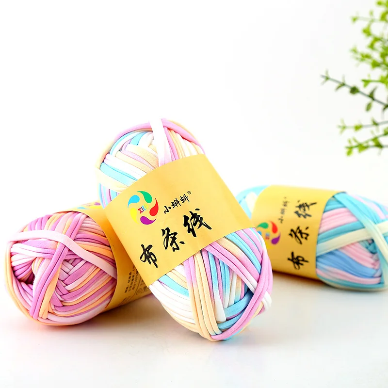 Hot Sale Polyester Yarn Hand Knitting Woman Bags Yarn For Clothing Accessories