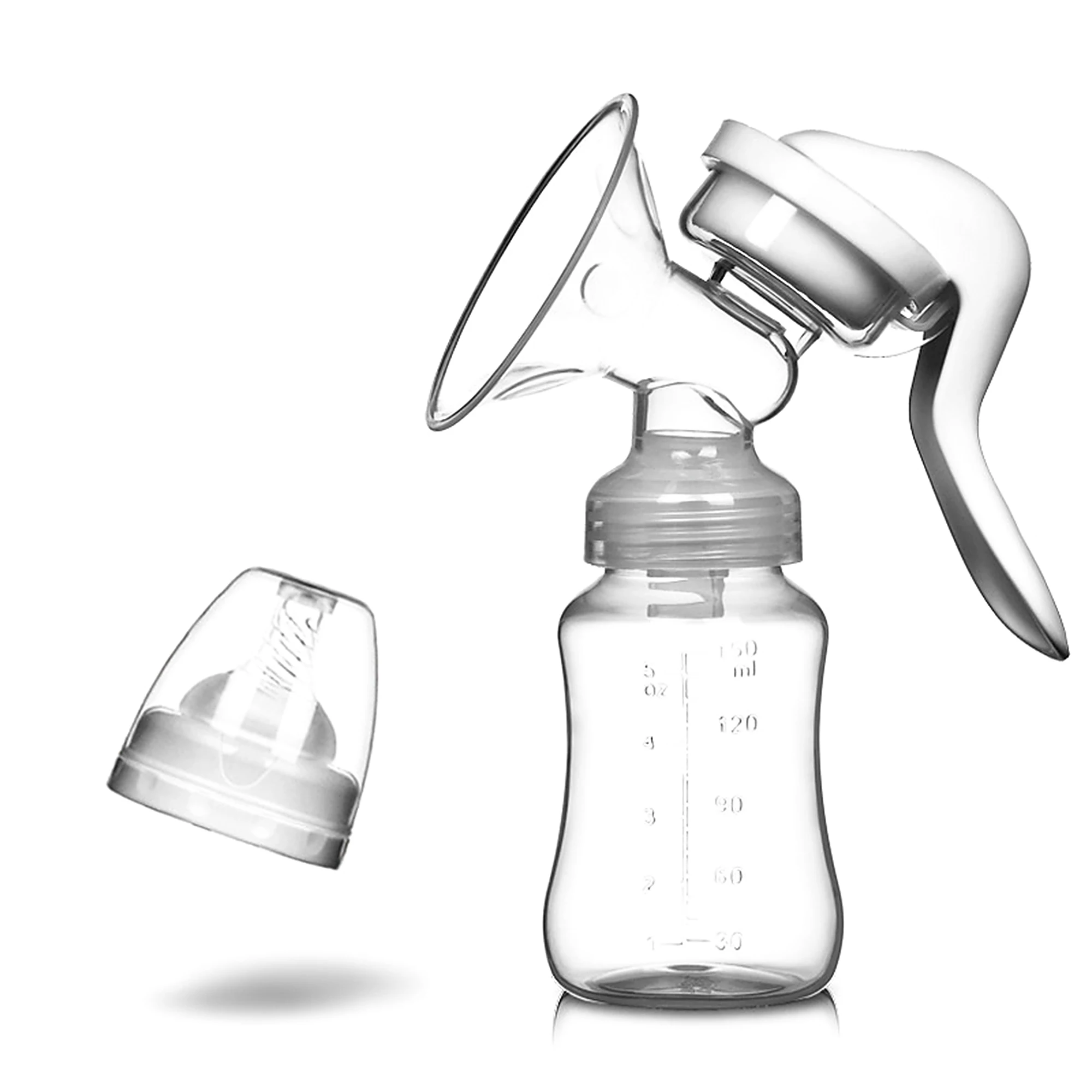 Breast Pump Baby Nipple Manual Suction Milk Pump Feeding Breasts Pumps Milk Bottle Sucking Postpartum Supplies Accessories