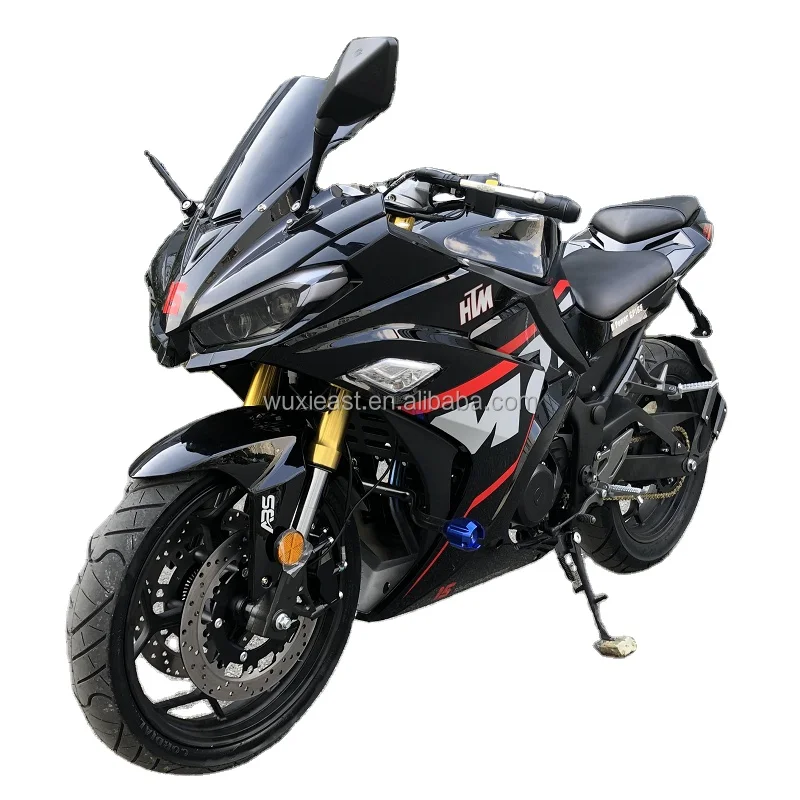 Сверхвысокая скорость 400CC двойной цилиндр водяное охлаждение гоночный мотоцикл